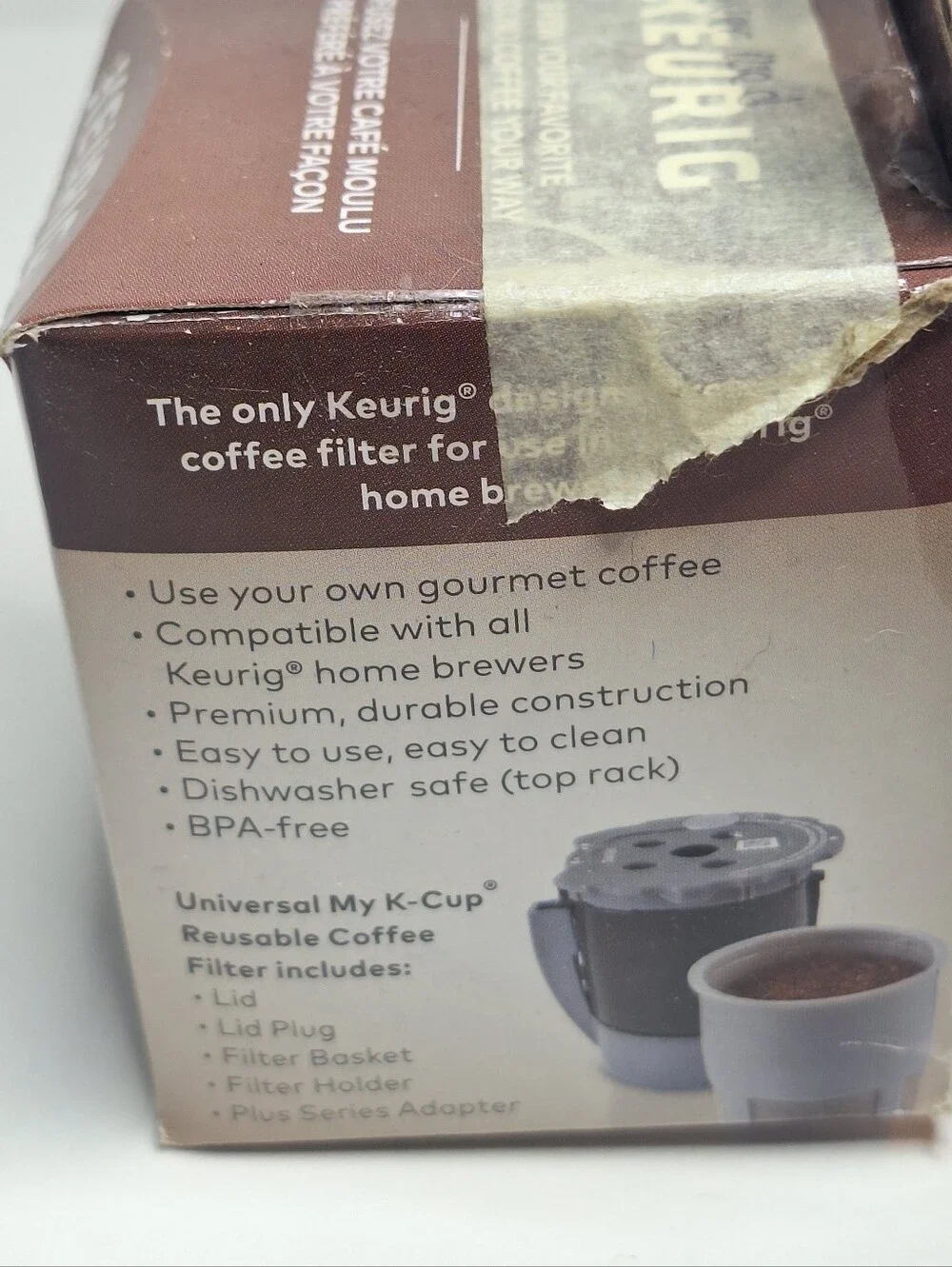 Keurig My K-Cup Universal Reusable Filter MultiStream Technology New Opened